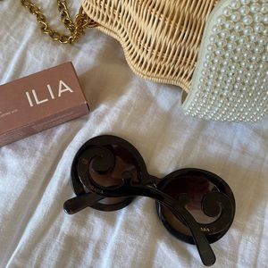 Prada Baroque Scroll Sunglasses Tortoiseshell Havana